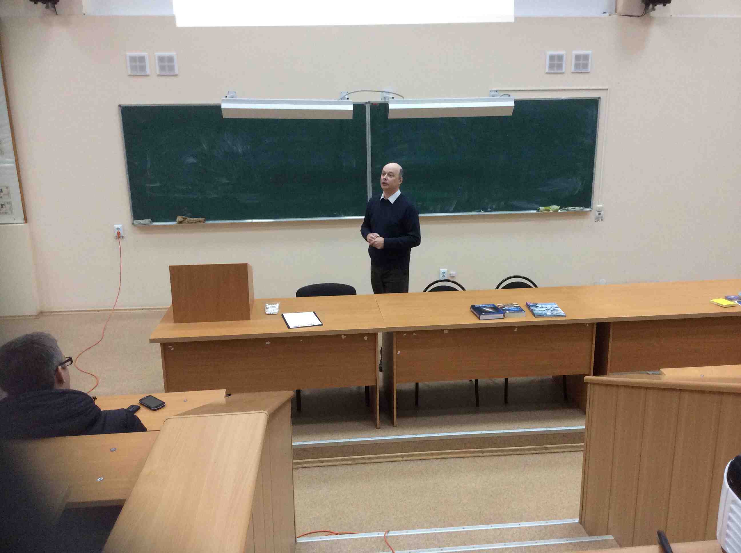 10.10.2015 Очередное занятие по астрономии в ИЖГТУ