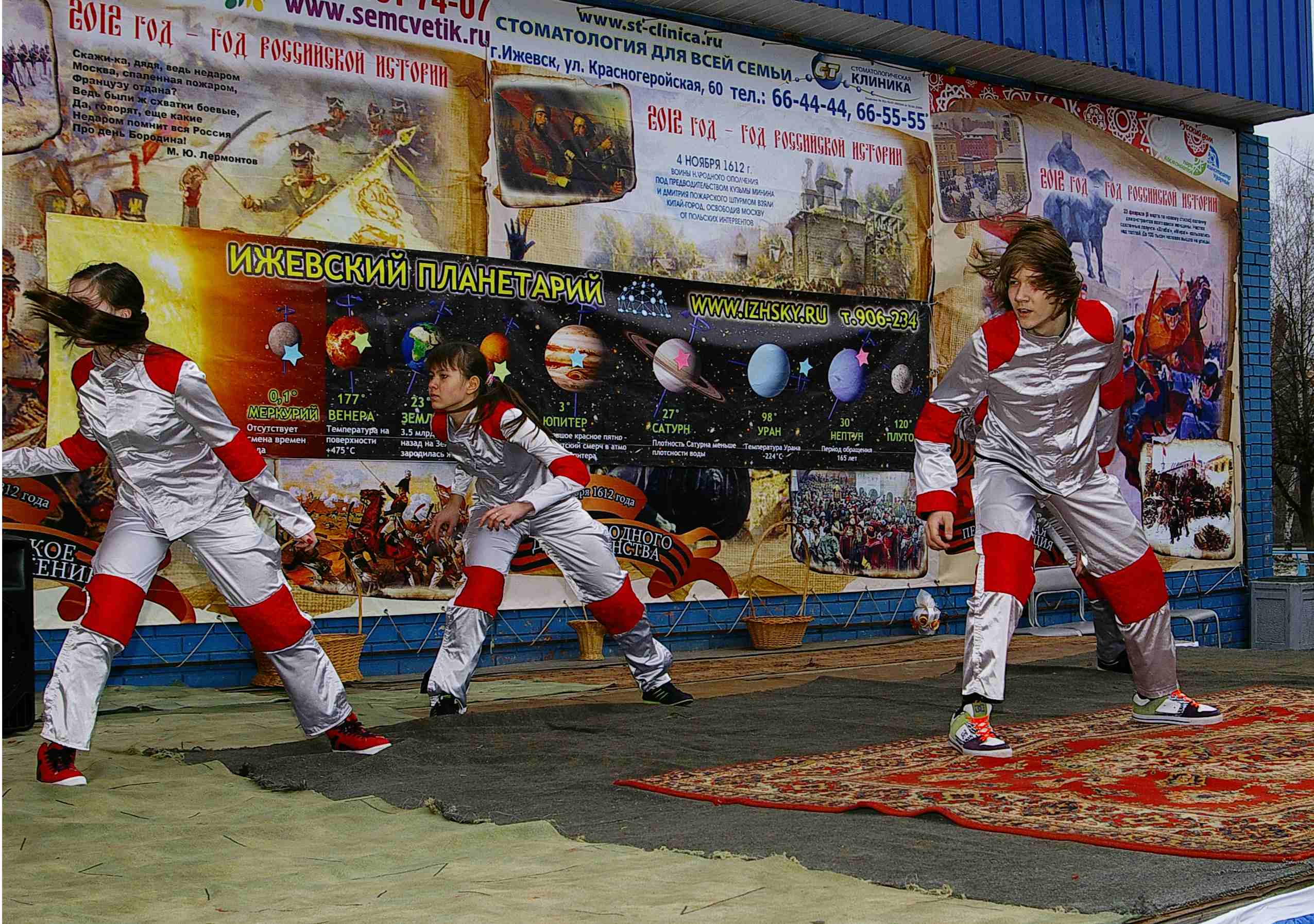 Праздничные мероприятия 12 и 14 апреля в ЦРК Русский Дом