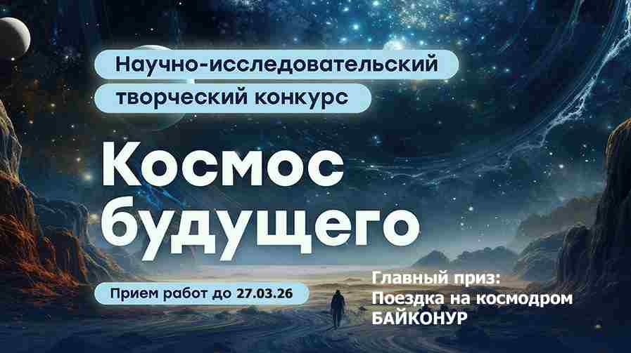 Конкурс "КОСМОС БУДУЩЕГО" для дошкольников, школьников, студентов!