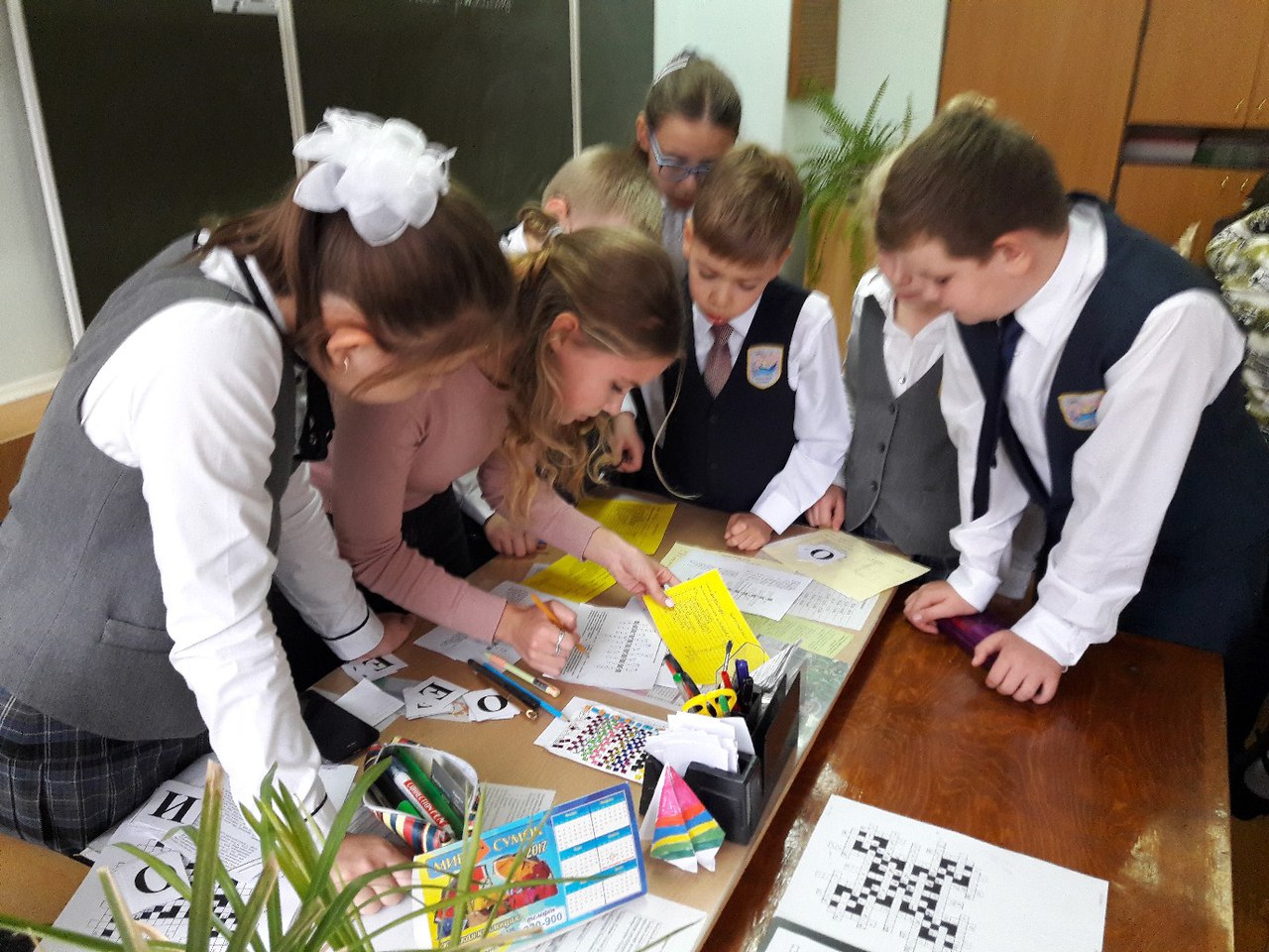 30 сентября прошел астрономический турнир для школьников с 1 по 7 в МБОУ СОШ 91